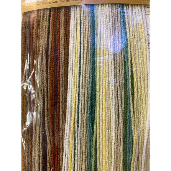 Vintage 1977 Sunset Stitchery Before The Wind Needlecraft NEW 2501 - Picture 7 of 13
